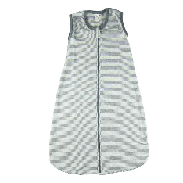 Schlafsack o. Arm Wolle/Seide hellgrau-natur
