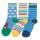 Socken Traktor und Ringel 3er-Pack