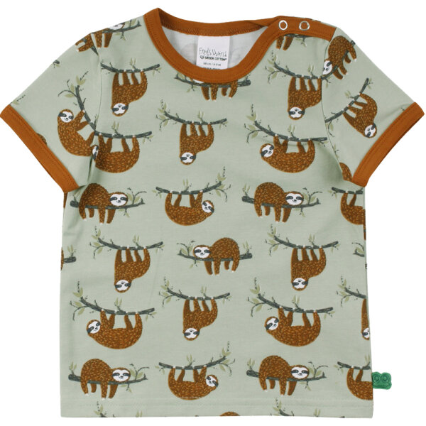 T-Shirt Sloth pale moss