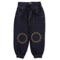 Weite Jeans Schlupfhose dark denim