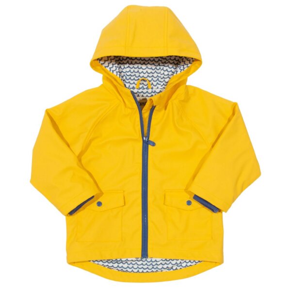 Splash Regenjacke gefüttert gelb