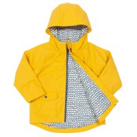 Splash Regenjacke gef&uuml;ttert gelb
