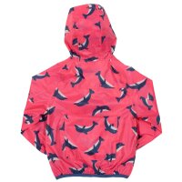 Puddlepack Regenjacke Delfine pink