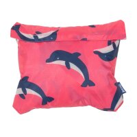 Puddlepack Regenjacke Delfine pink
