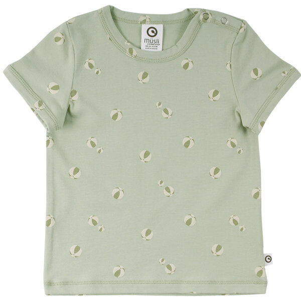 Baby T-Shirt Beachball pale moss