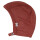 Baby-Mütze Wolle/Seide russet