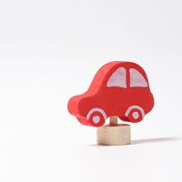 Steckfigur rotes Auto