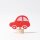 Steckfigur rotes Auto