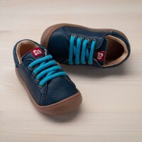 Sneaker Mini Leder blau