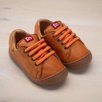 Sneaker Mini Leder orange