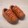 Sneaker Mini Leder orange