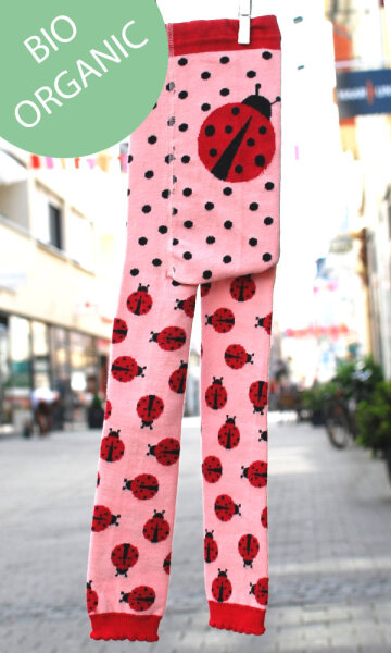 Kinderleggings Marienkäfer Bio