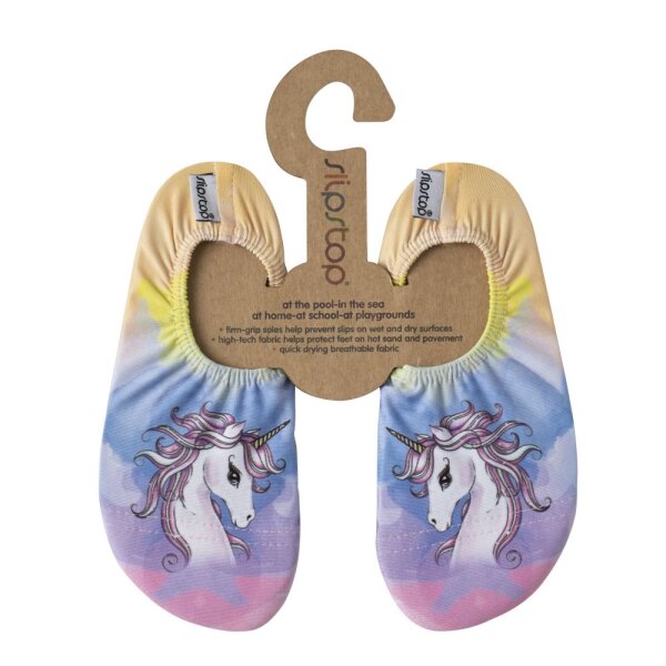 Schläppchen/Badeschuhe Einhorn Royal