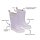 Charly Gummistiefel dusty lavender