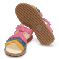 Frances Sandale pink multi