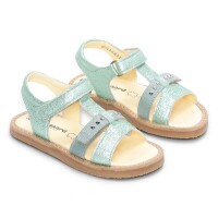 Sara Sandale Glitzer mint