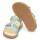 Sara Sandale Glitzer mint
