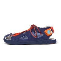 Barfu&szlig;sandale vegan Elefant blau