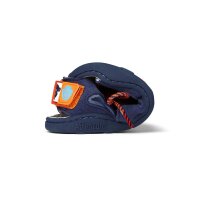 Barfu&szlig;sandale vegan Elefant blau