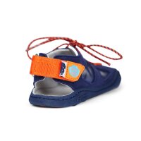 Barfu&szlig;sandale vegan Elefant blau