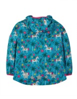Rain or Shine Regenjacke Marwari Pferd t&uuml;rkis