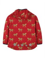 Rain or Shine Regenjacke Leoparden rot