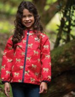 Rain or Shine Regenjacke Leoparden rot