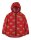 Rain or Shine Regenjacke Leoparden rot