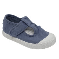 Offener Sneaker Azurblau
