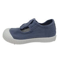 Offener Sneaker Azurblau