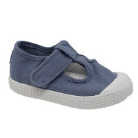 Offener Sneaker Azurblau