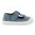 Offener Sneaker Azurblau