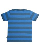 Easy on T-Shirt Traktor Streifen blau