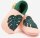 Leder-Hausschuhe Monstera Mona rosa