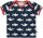 T-Shirt Haie ultramarin