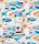 Swaddle Musselin-Tuch 120x120 Fische