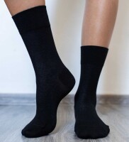 Barfu&szlig;-Socken Schwarz