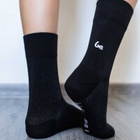 Barfu&szlig;-Socken Schwarz