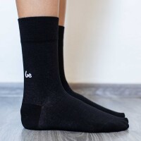 Barfu&szlig;-Socken Schwarz