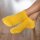 Barfuß-Sneakersocken Gelb