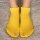 Barfuß-Sneakersocken Gelb