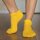 Barfuß-Sneakersocken Gelb