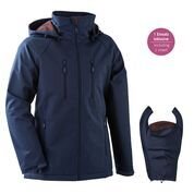 Softshell Tragejacke f&uuml;r M&auml;nner Allrounder navy