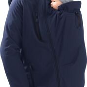 Softshell Tragejacke f&uuml;r M&auml;nner Allrounder navy