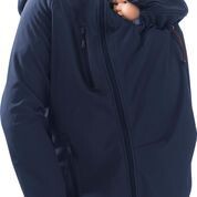 Softshell Tragejacke f&uuml;r M&auml;nner Allrounder navy