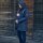 Regen-Tragemantel Dublin navy