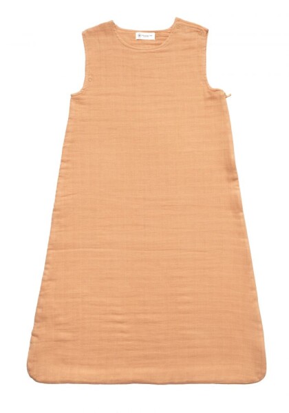 Musselin Schlafsack Mitwachsend ochre 3-24 Monate