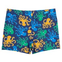 Badehose Oktopus blau UV 50+