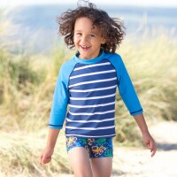 Badehose Oktopus blau UV 50+