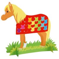 Bastelset Flecht- und Webbilder Tiere